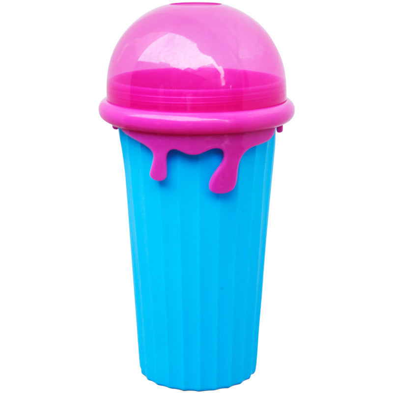 500ml Large Capacity Slushy Cup Summer Squeeze Juice Water Bottle