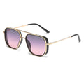 Gold Frame Gray Pink Sheet