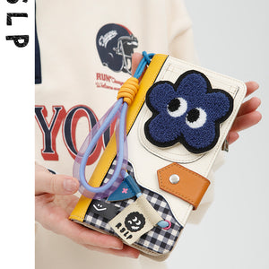 2023 New Long Zipper Coin Purse Multiple Card Slots Sets In One Cute Cartoon Teenage Girl Heart Funny