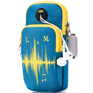 Compatible with Apple, Running Mobile Arm Bag Men And Women Sports Arm Bag IPhone7 Or 8plus Waterproof Mobile Phone Arm With Fitness Wrist Bag
