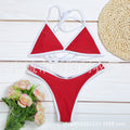 Bright red