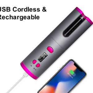 Curling Iron USB Wireless Multifunctional Charging Curler