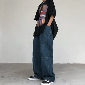 Women's Straight Leisure Washed-out Jeans
