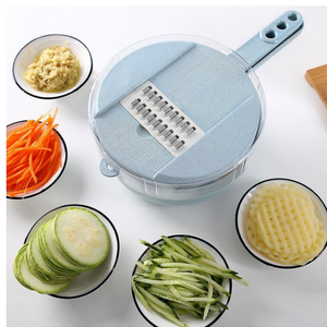 8 In 1 Mandoline Slicer Vegetable Slicer Potato Peeler Carrot Onion Grater With Strainer Vegetable Cutter