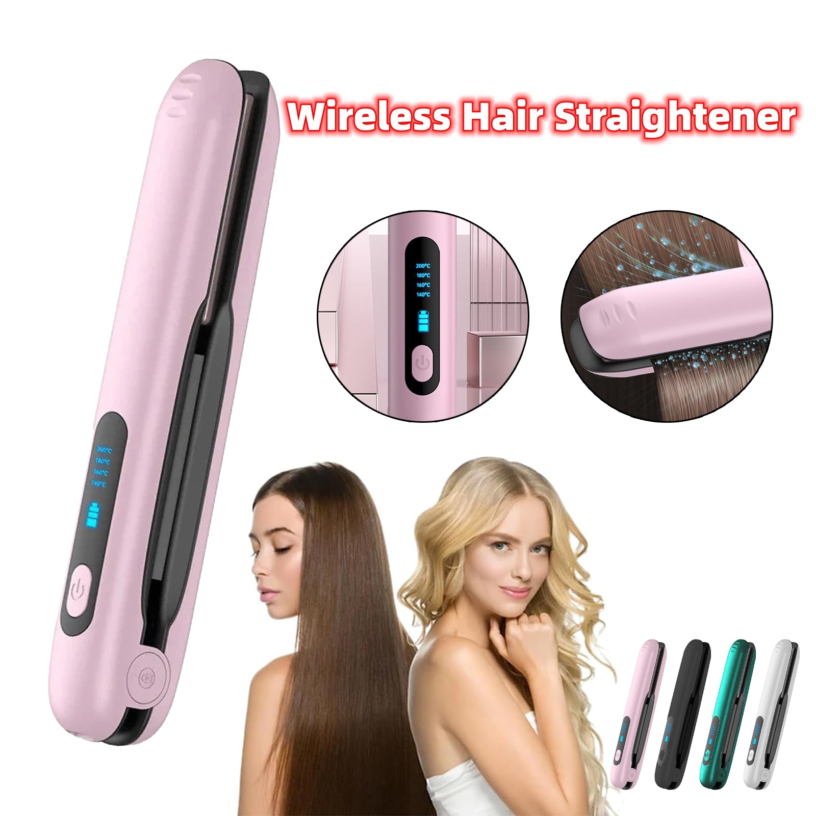 Hair Straightener Mini 2 IN 1 Roller