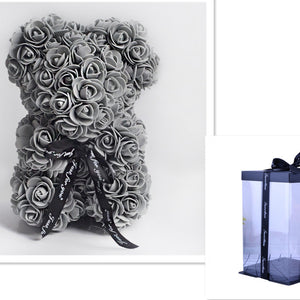 Rose Teddy Bear Eternal Flower PE Foam