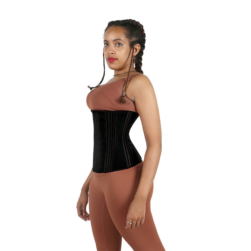 Latex Waist Trainer Waistband Sports Women's Belly Contracting