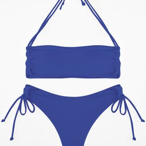 Bikini Solid Color Sexy Women's Swimsuit
