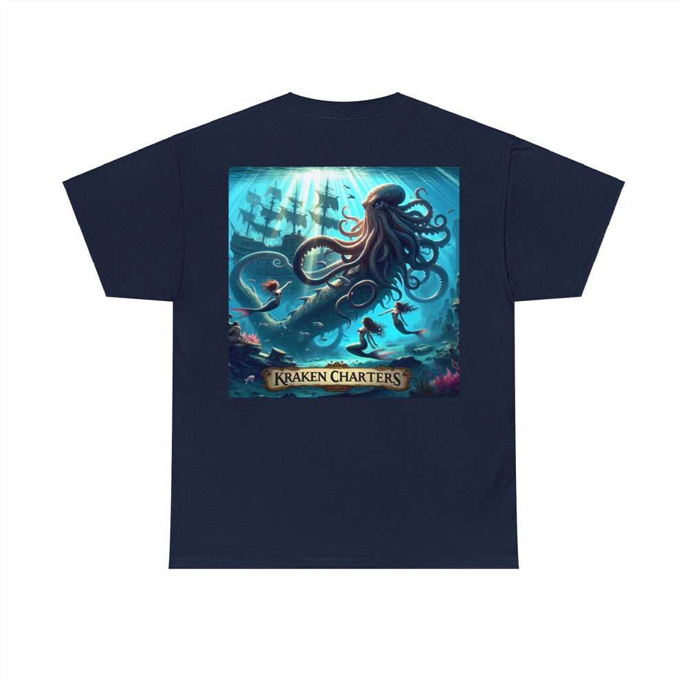 Cotton T-shirt Round Neck Short Sleeve Printing