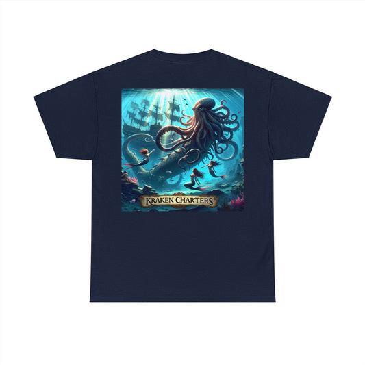 Cotton T-shirt Round Neck Short Sleeve Printing