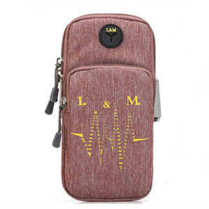 Compatible with Apple, Running Mobile Arm Bag Men And Women Sports Arm Bag IPhone7 Or 8plus Waterproof Mobile Phone Arm With Fitness Wrist Bag
