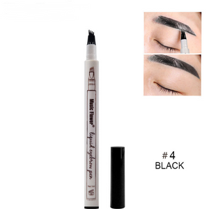 Waterproof Natural Eyebrow Pen Four-claw Eye Brow Tint Fork Tip Eyebrow Tattoo Pencil