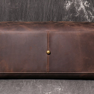 Retro One-shoulder Men's Portable Travel Bag