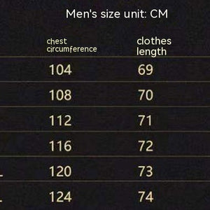 Men's Simple Printed Long Sleeve Tang Suit Outfit