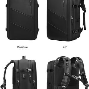 Nylon Travel Men's Large Capacity Lightweight Computer Backpack