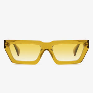 Retro Small Frame Colorful Transparent Square Sunglasses