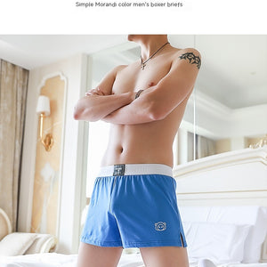 Men's Purified Cotton Underwear Comfortable Breathable Personality Plus Size Boxer Briefs
