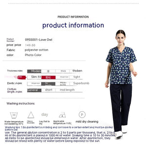 Surgical Gown Disposable Protective Pet Hospital Clothing Nurse Uniform Polyester Cotton
