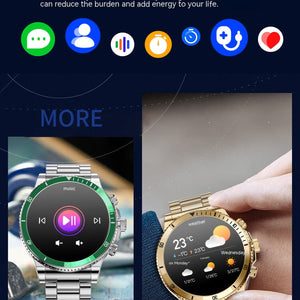 Heart Rate Blood Pressure Bluetooth Call Sport Step Counting Watch