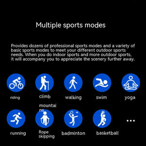 Heart Rate Blood Pressure Bluetooth Call Sport Step Counting Watch
