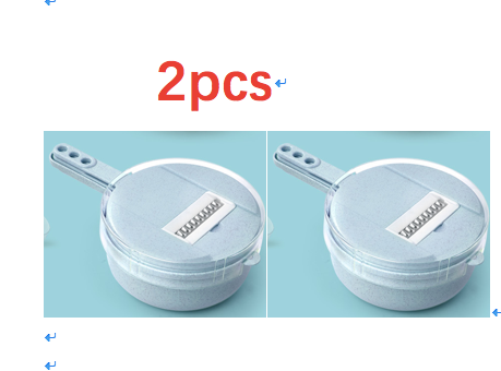 8 In 1 Mandoline Slicer Vegetable Slicer Potato Peeler Carrot Onion Grater With Strainer Vegetable Cutter