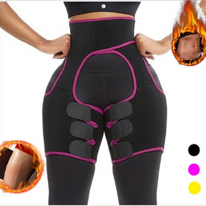 Sports Waist Belt Adjustable One-piece Girdle Leg Straps