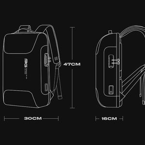 Waterproof Large Capacity Commuter Computer Backpack