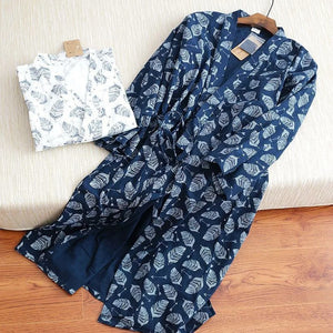 Men's Fashion Home Wear Cotton Nightgown