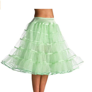 Women's Fashion Mesh Corset Pettiskirt