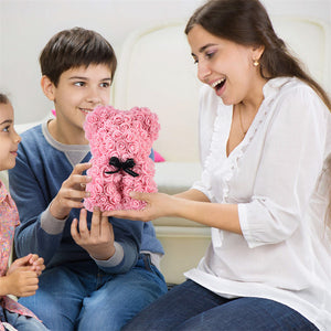 Rose Teddy Bear Eternal Flower PE Foam