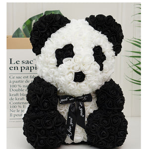 Rose Teddy Bear Eternal Flower PE Foam