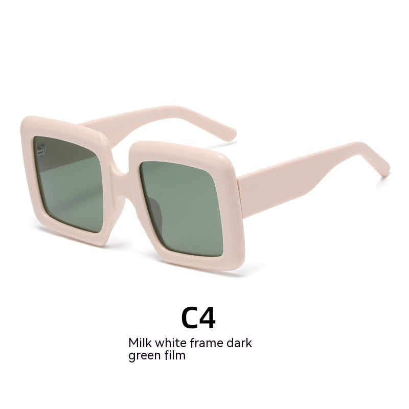 Personalized Trendy Large Frame Fashion Vacation Polarized Sunglasses