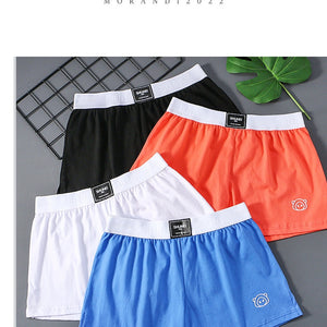 Men's Purified Cotton Underwear Comfortable Breathable Personality Plus Size Boxer Briefs