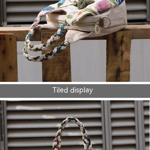 Ethnic Style Fabric Casual Portable Messenger Bag