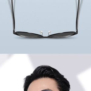 Moss Gray Pilot Sunglasses For Driving Strong Light