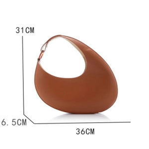 Women's Fashion Personality All-match Oval Large Capacity Shoulder Bag