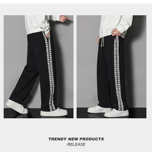 Ins Trend All-matching Straight Exercise Casual Pants