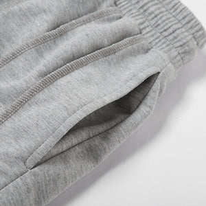 Retro High Waist Loose Leisure Sports Trousers