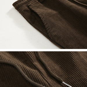 Men's Fashion Leisure Corduroy Loose Drooping Pants