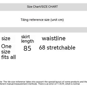Loose Slimming Workwear Large Pocket Large Hem High Waist Pleated Skirt