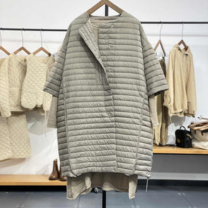 Women's All-match Short-sleeved Down Jacket Coat