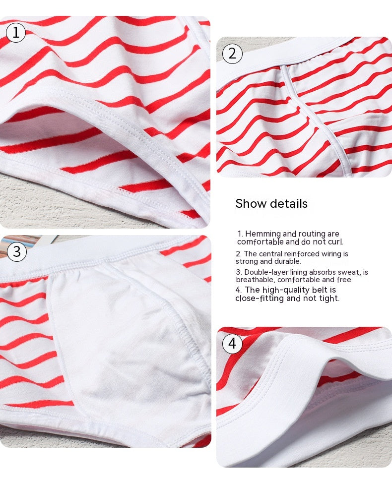 Fashion Personality Men's Boxers Cotton
