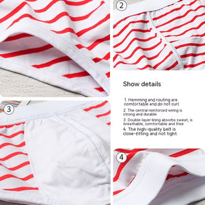 Fashion Personality Men's Boxers Cotton