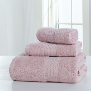 Cotton soft double-sided thickening towel skin-friendly bath towel beauty salon bathrobe bath towel set