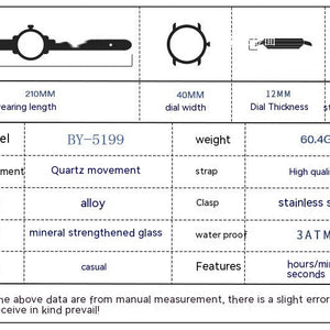 Men's Quartz Watch Fashion Business Simplicity Waterproof Tide Wrist Watch Calendar Watch Men