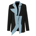 Black Denim Blue