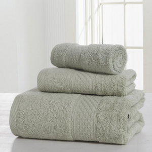 Cotton soft double-sided thickening towel skin-friendly bath towel beauty salon bathrobe bath towel set
