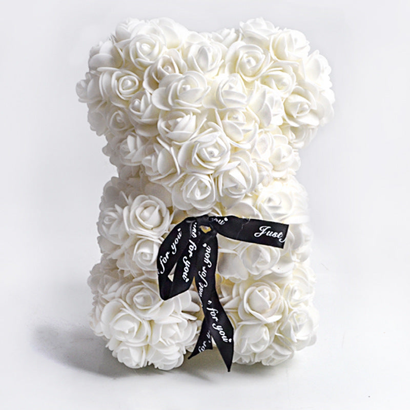 Rose Teddy Bear Eternal Flower PE Foam
