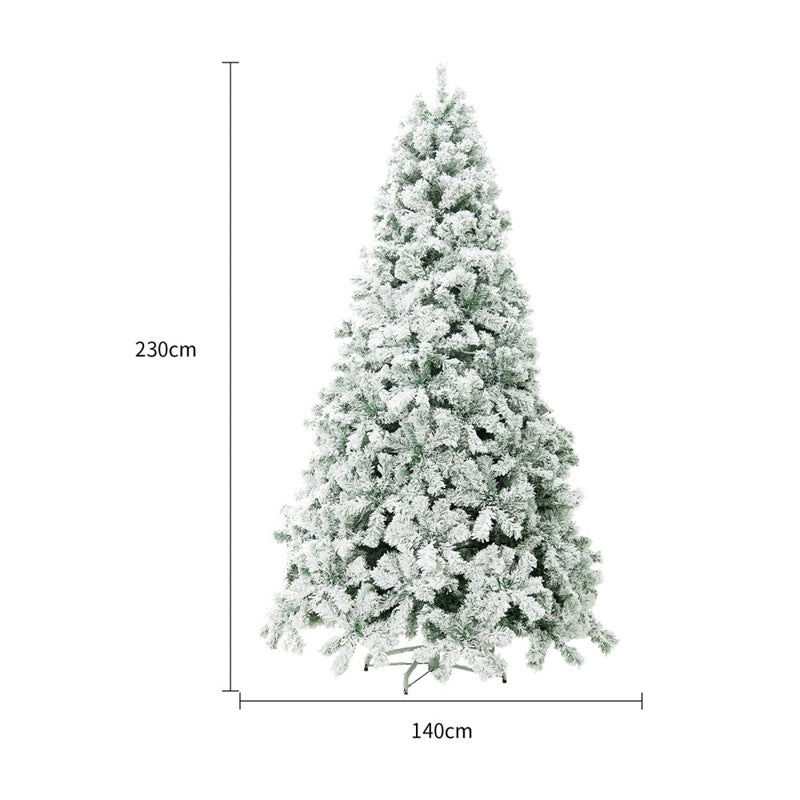 Christmas Tree PVC Artificial Snow Tree Mall Window Decoration