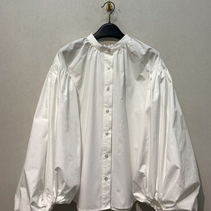 Retro French Ins Temperament Lantern Sleeve Shirt